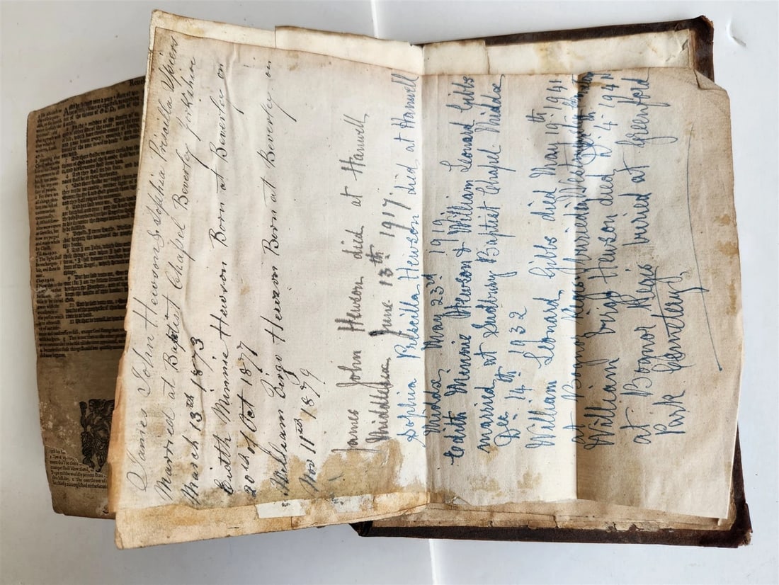 1607 BREECHES BIBLE in ENGLISH antique 17th CENTURY - 12