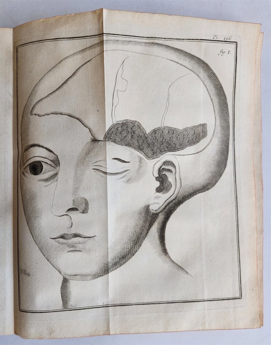 1766 MEDICAL TREATISE ILLUSTRATED ANATOMY by Francois PLANQUE antique V. 9 - 6
