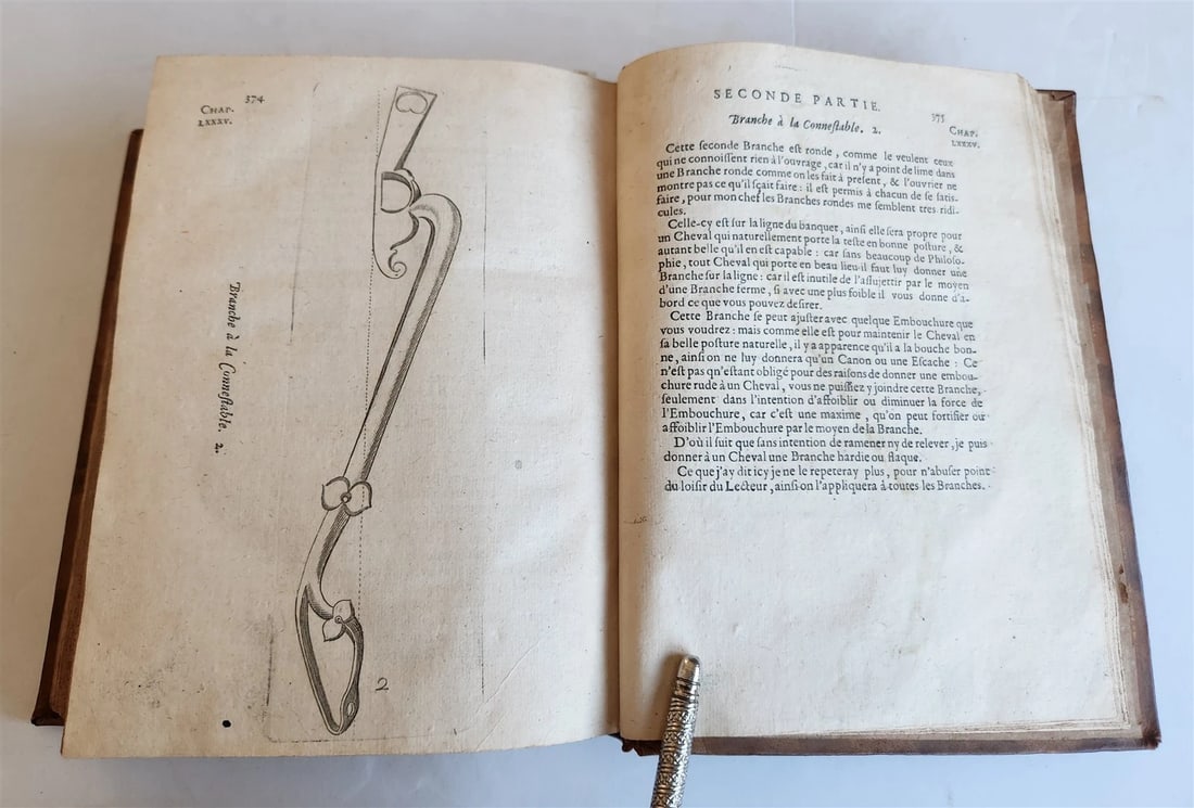 1680 COMPLEAT HORSEMAN antique ILLUSTRATED Le parfait mareschal by J. SOLLEYSEL - 16