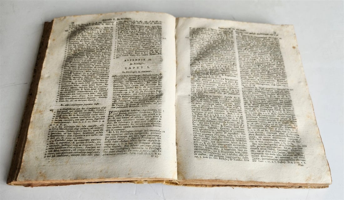 1793 THEOLOGY by ALPHONSI de LIGORIO antique in LATIN THEOLOGIA MORALIS - 3