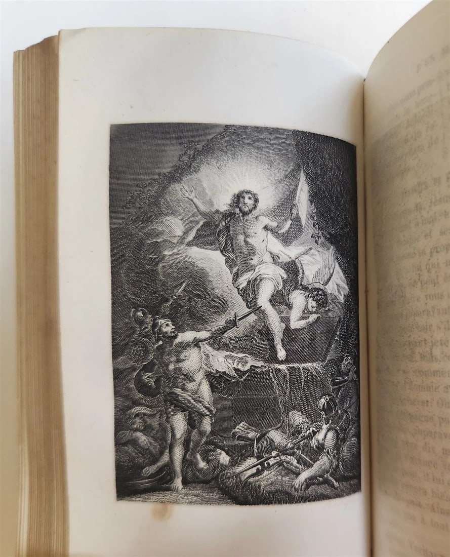 1880s PAROISSIEN ROMAIN antique BEAUTIFUL VELVET BINDING w/ SILVER CROSS CLASP - 15