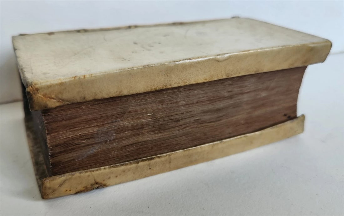 1634 RESPUBLICA ET STATUS IMPERII ROMANO GERMANICI antique ELZEVIER VELLUM BOUND - 3