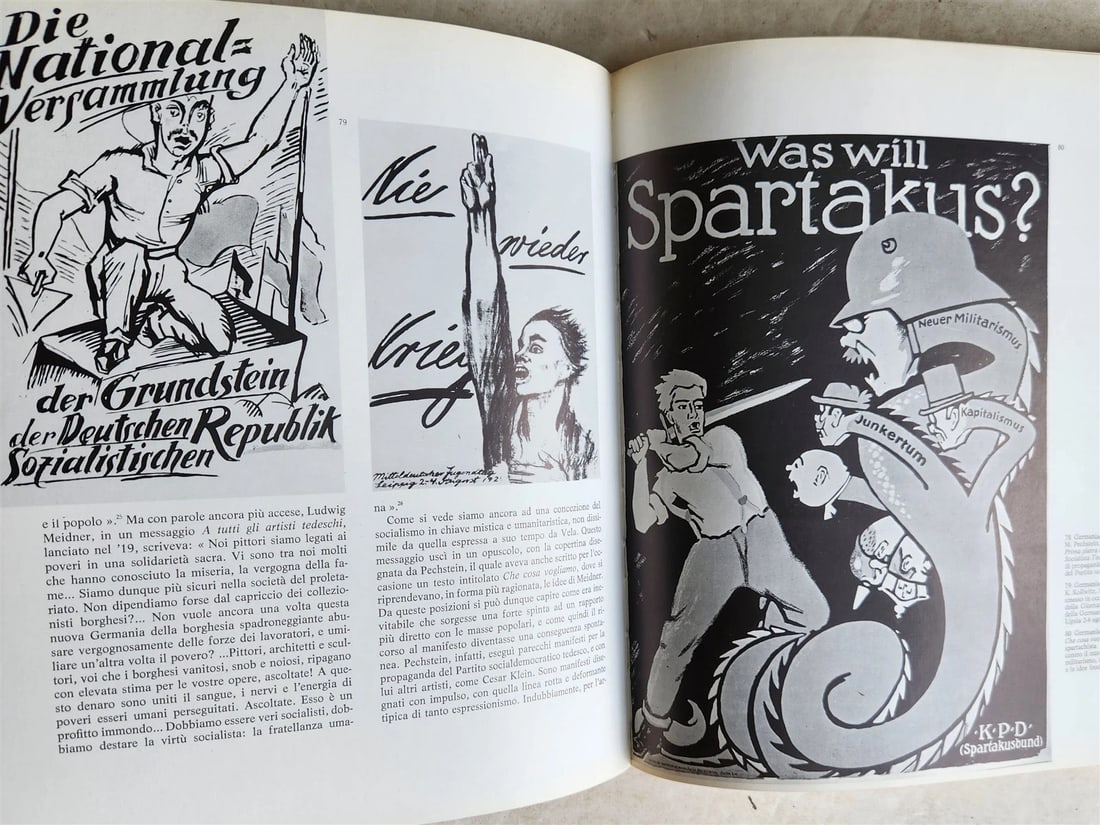 MANIFESTI RIVOLUZIONARI vintage ART & REFERENCE ALBUM RUSSIAN SPANISH POSTERS - 17