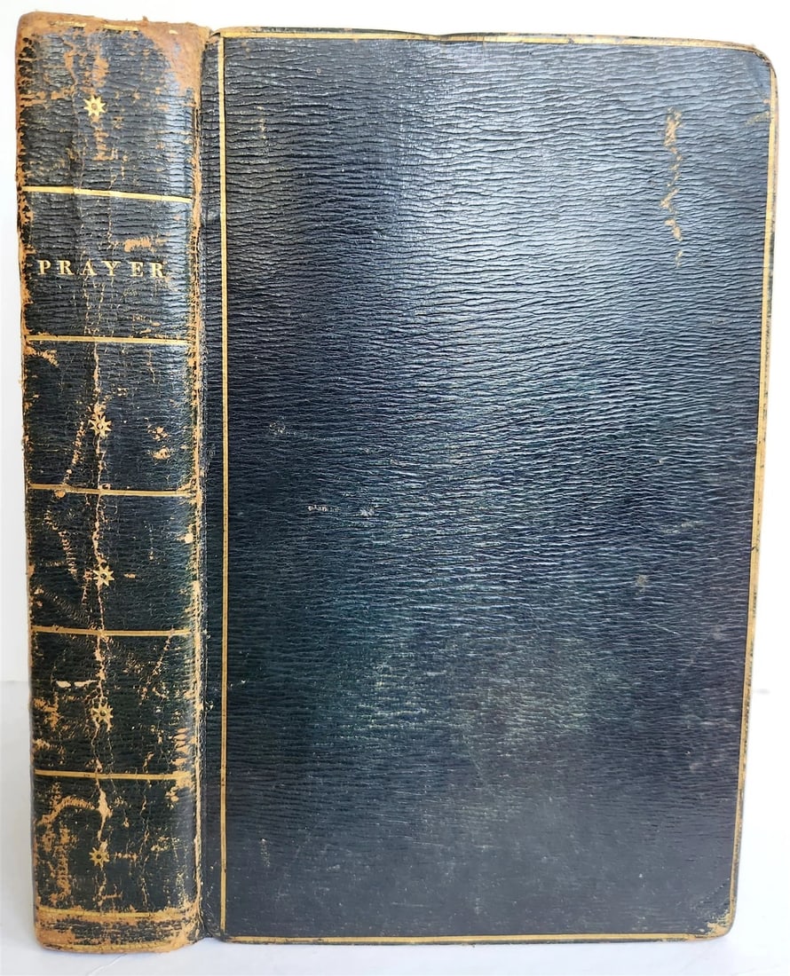 1807 BOOK of COMMON PRAYER w/ PSALTER, or PSALMS of DAVID antique in ENGLISH (1 of 9)