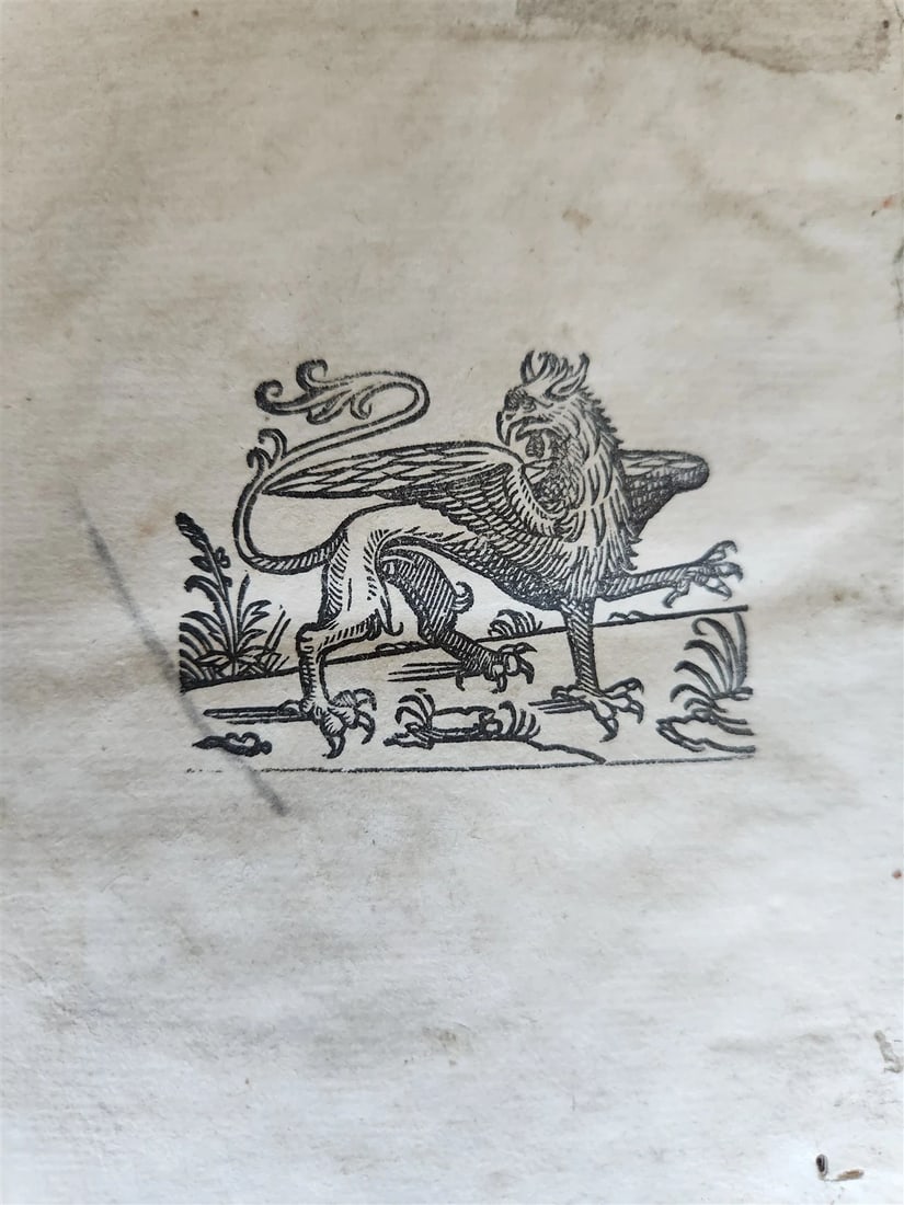 1546 ATTIC NIGHTS by Gellius Aulus Noctes Atticae antique - 2