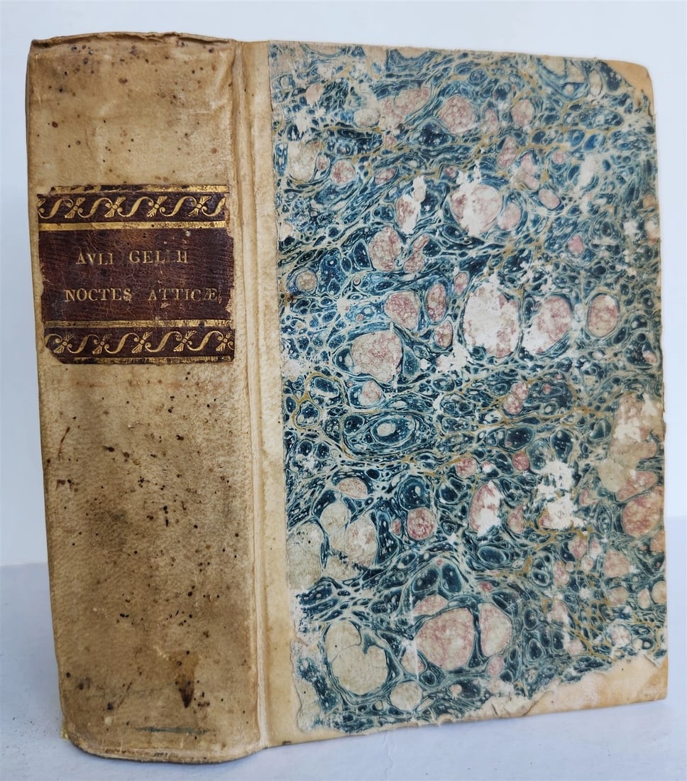 1546 ATTIC NIGHTS by Gellius Aulus Noctes Atticae antique - 4
