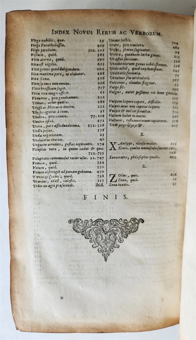 1693 COLLOQUIA by ERASMUS antique VELLUM BOUND 17th CENTURY - 9