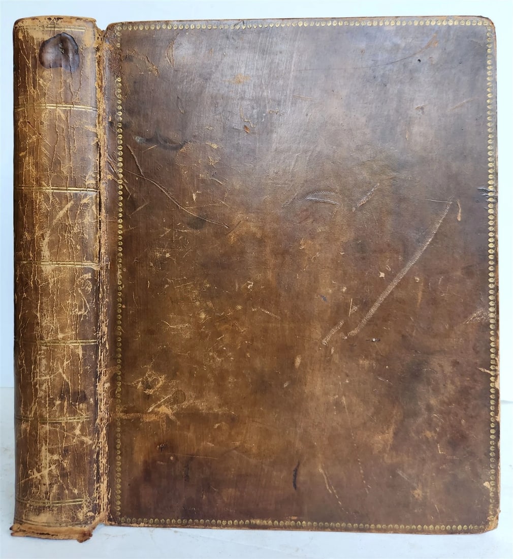 1761 BOOK of COMMON PRAYER w/ PSALMS of DAVID ILLUSTRATED antique in ENGLISH - 2