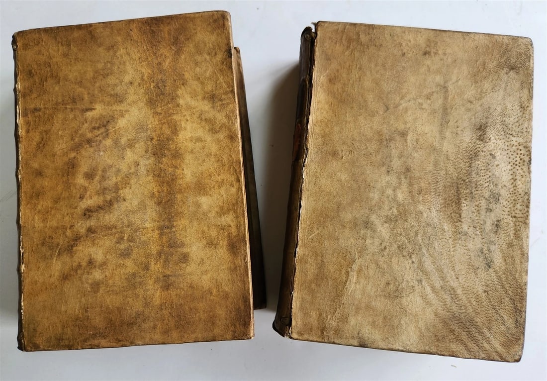 1589 HISTORY of ITALY by NATALE CONTI 2 VOLS antique VELLUM BOUND 16th CENTURY - 3