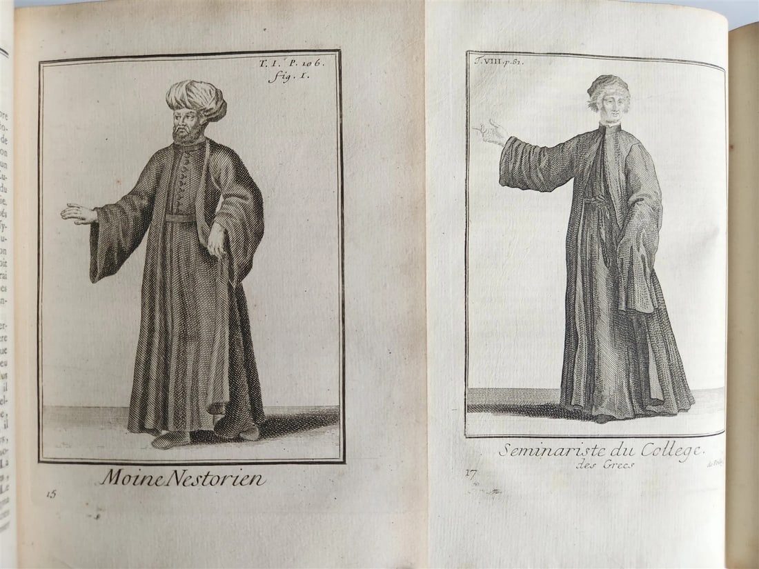 1792 RELIGIOUS & MILITARY ORDERS HISTORY 8 VOLS antique ILLUSTRATED 810 PLATES - 7