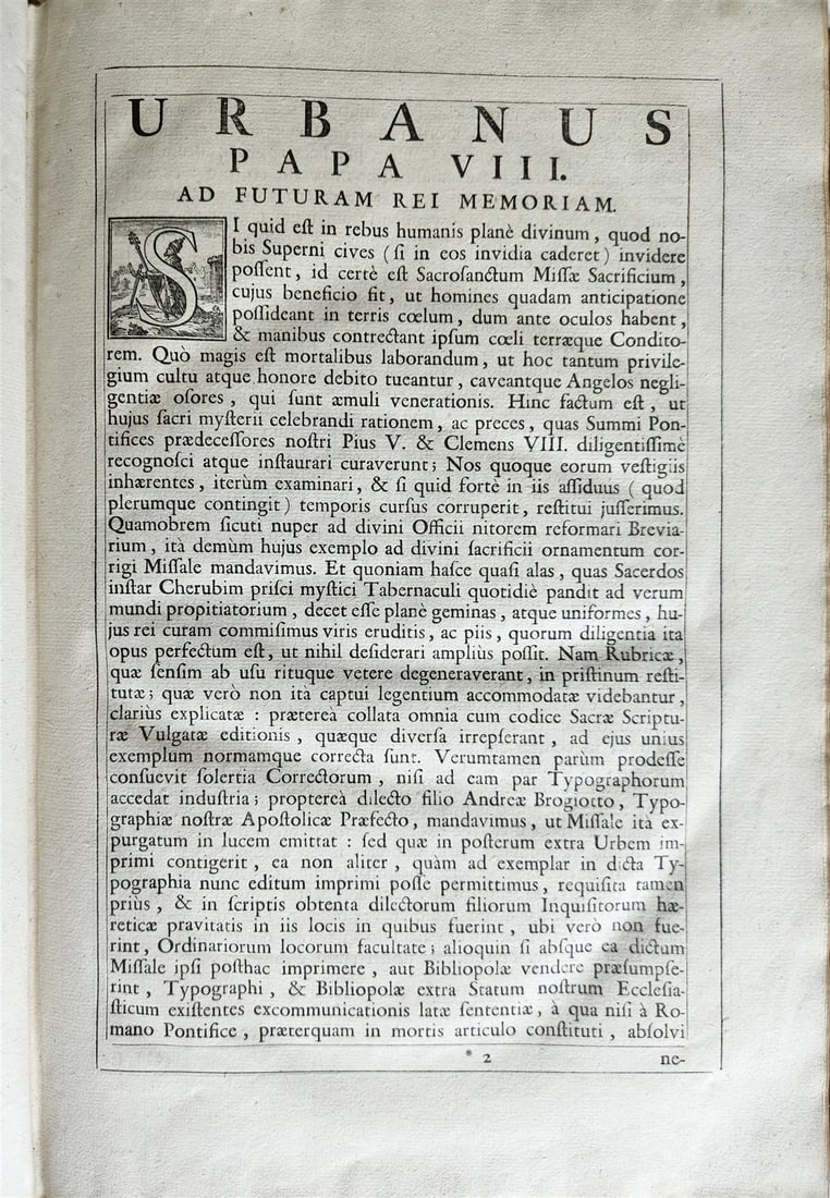 1781 PLANTIN Epistolae et Euangelia MISSAL antique LARGE FOLIO - 16