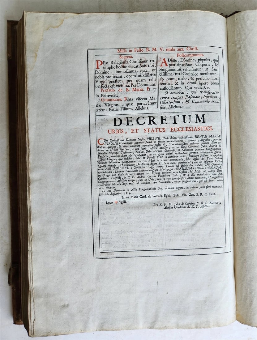 1781 PLANTIN Epistolae et Euangelia MISSAL antique LARGE FOLIO - 9