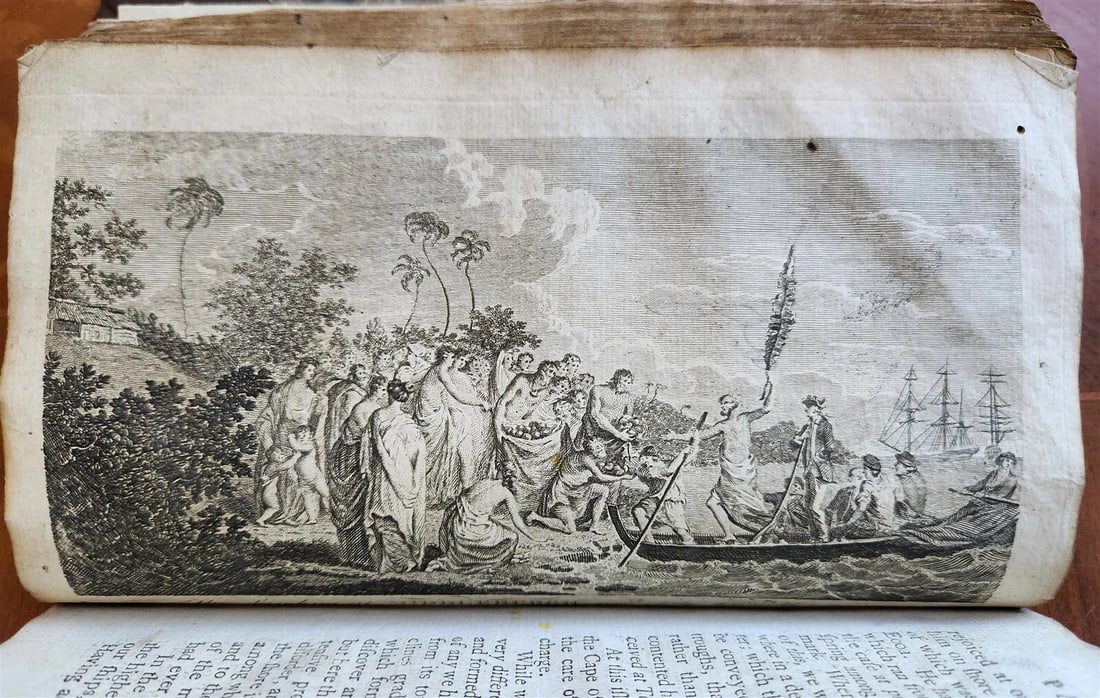 1785 CAPTAIN COOK'S THIRD and LAST VOYAGE ILLUSTRATED antique ENGLISH - 4
