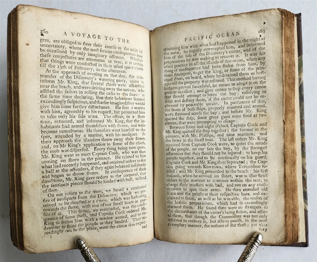 1785 CAPTAIN COOK'S THIRD and LAST VOYAGE ILLUSTRATED antique ENGLISH - 6