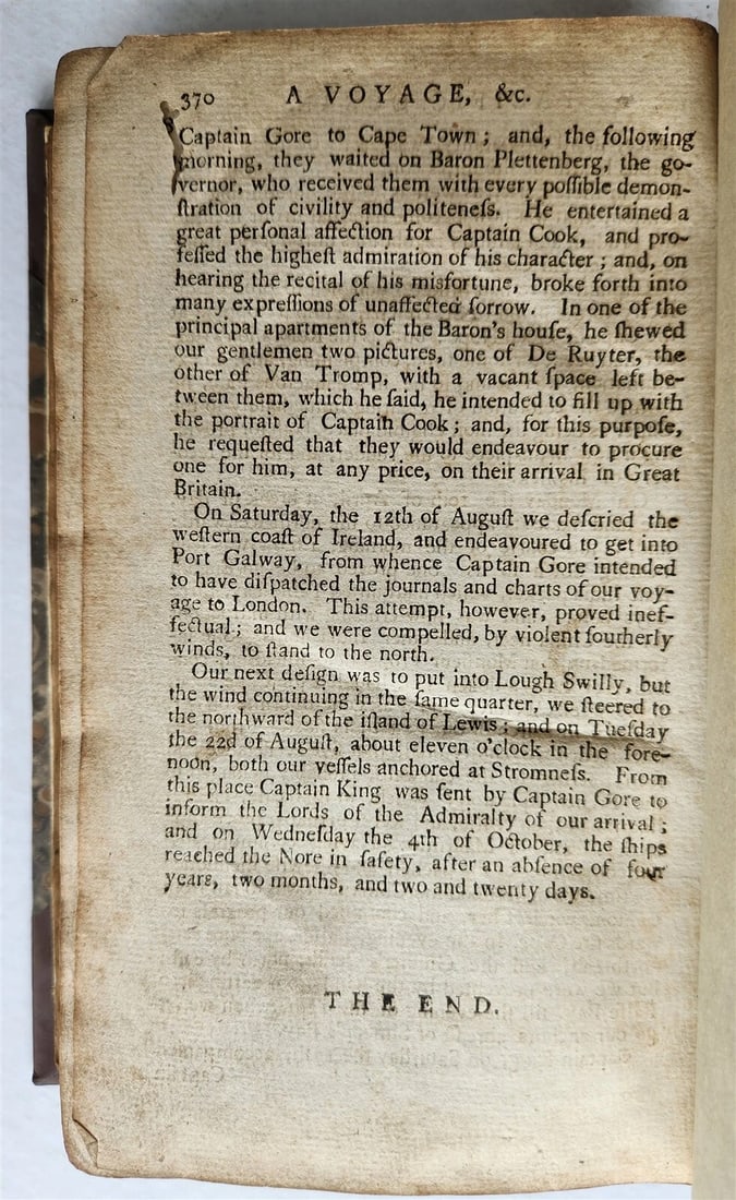 1785 CAPTAIN COOK'S THIRD and LAST VOYAGE ILLUSTRATED antique ENGLISH - 7