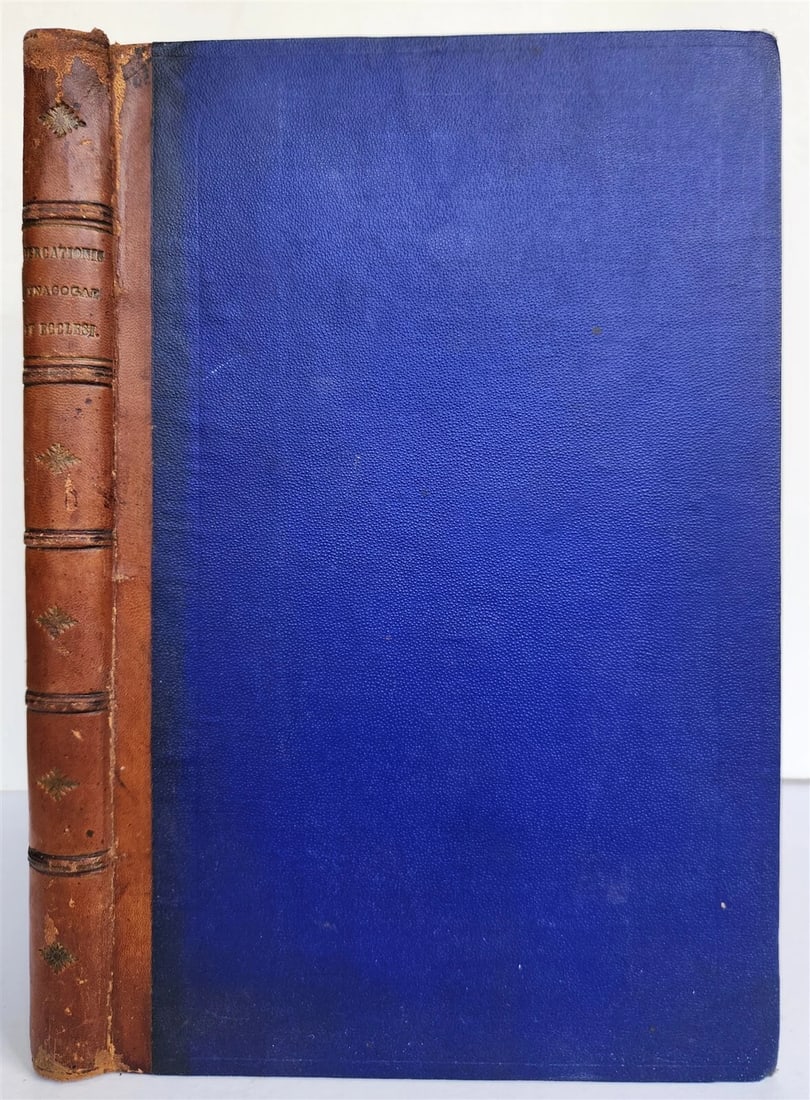 1537 ALTERCATIO SYNAGOGAE et ECCLESIA antique 16th CENTURY in LATIN Judaica - 4