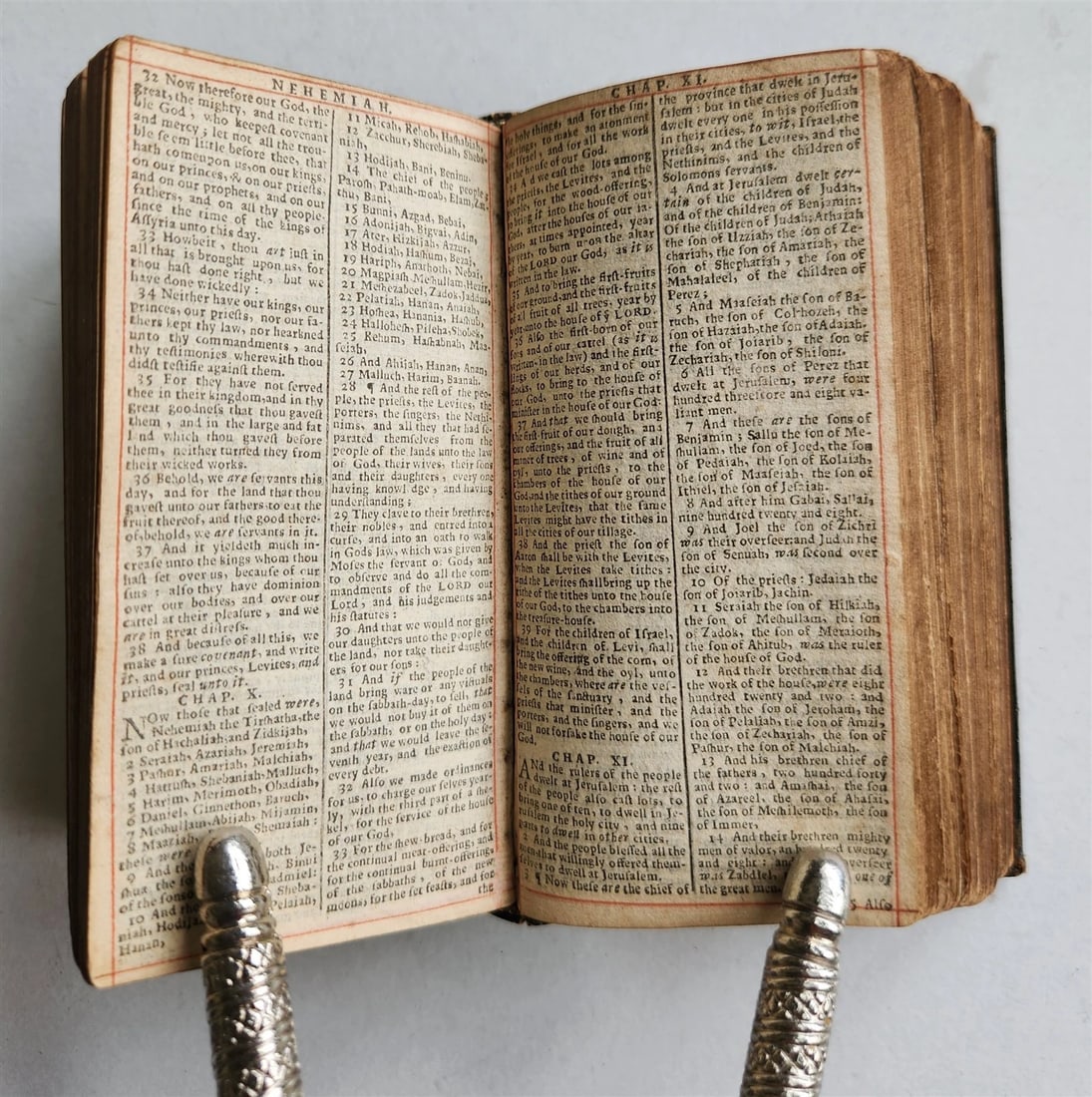 1653-54 BIBLE in ENGLISH antique Old & New Testament London: by John Field - 7