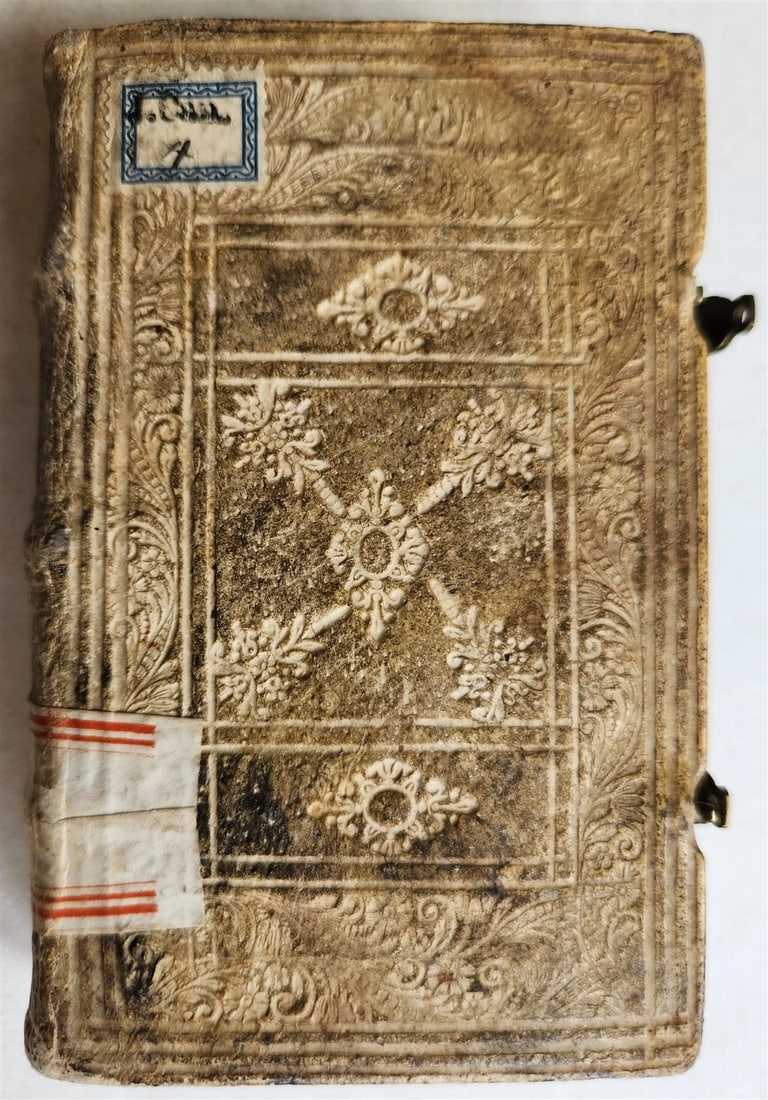 1697 CANON LAW BOOK Erotemata juris canonici. antique by V. ANDREAS - 3