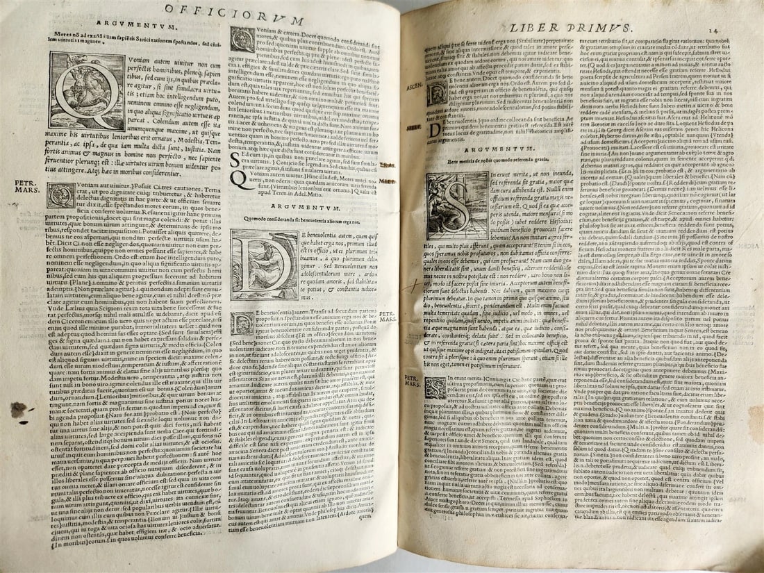 1548 ALDINE PRESS CICERO antique 16th CENTURY VELLUM BOUND FOLIO Aldus - 17