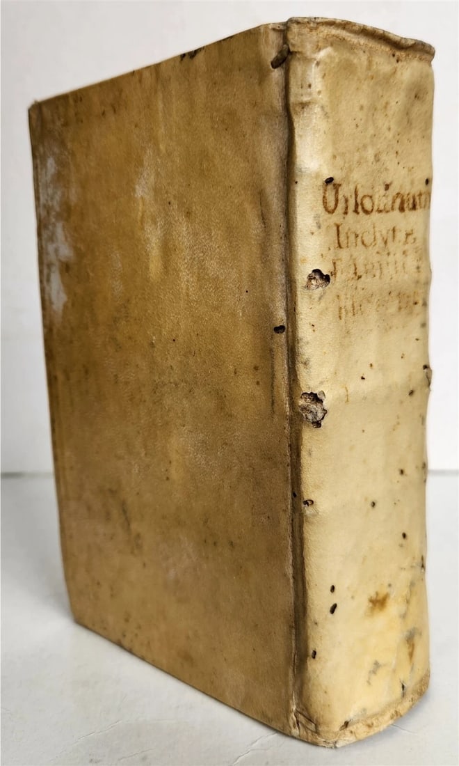 1706 FLORENTINE POPES & CARDINALS HISTORY in LATIN antique vellum binding - 2