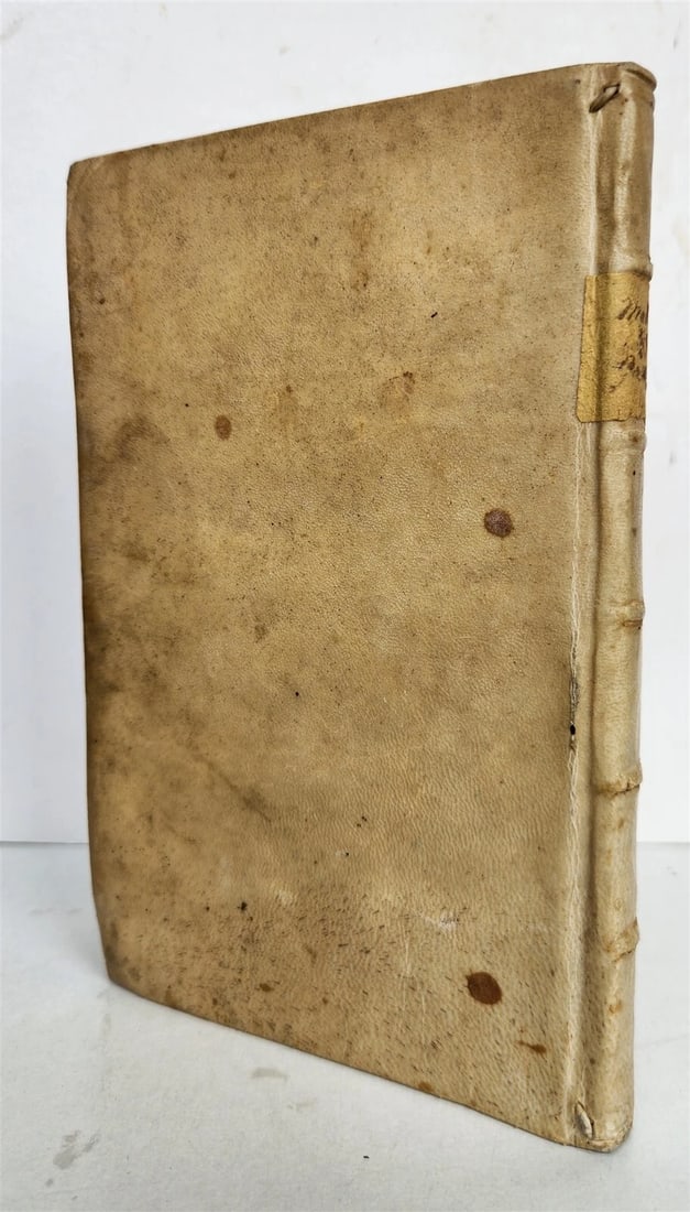 1727 GRACES & MIRACLES of GOD antique in ITALIAN vellum bound - 2