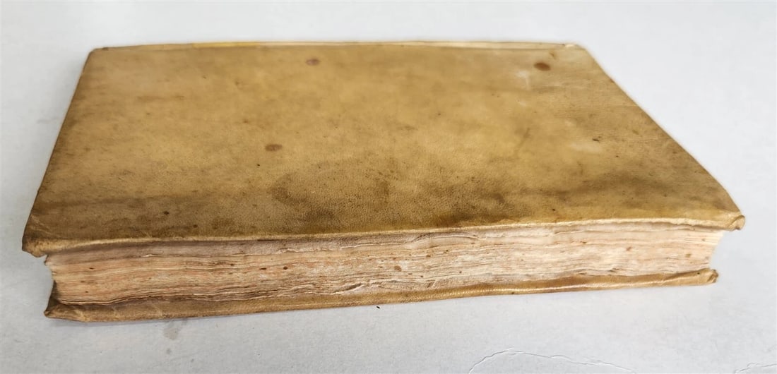 1727 GRACES & MIRACLES of GOD antique in ITALIAN vellum bound - 3