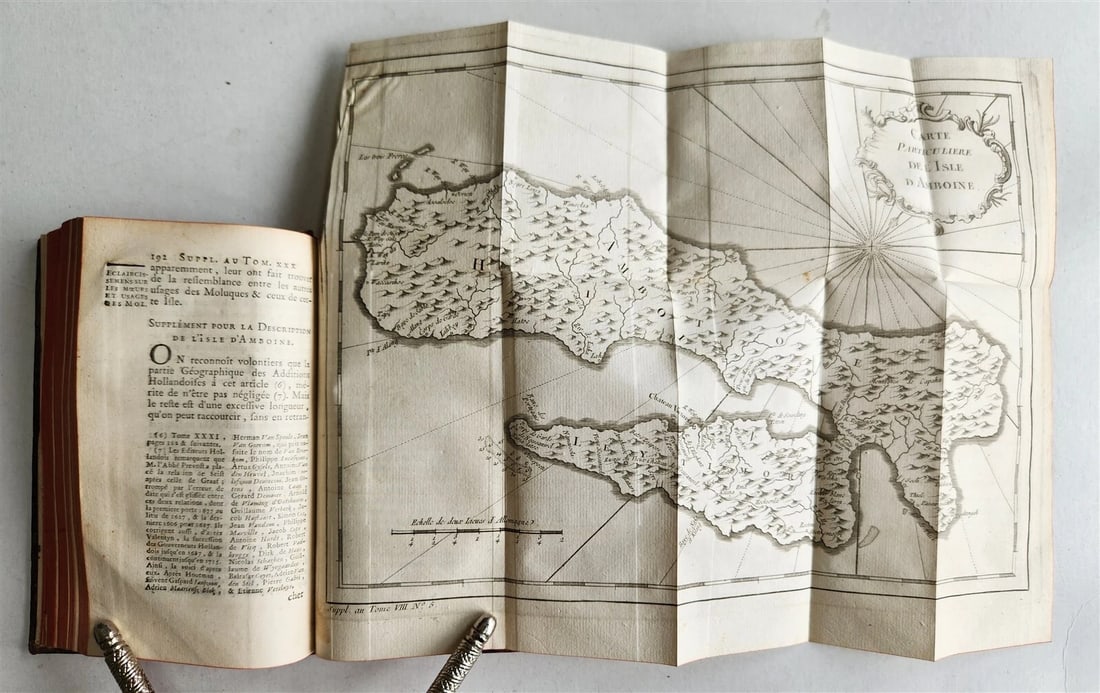 1766 HISTOIRE des VOYAGES VOL. 65 antique illustrated TRAVELS to INDONESIA - 7