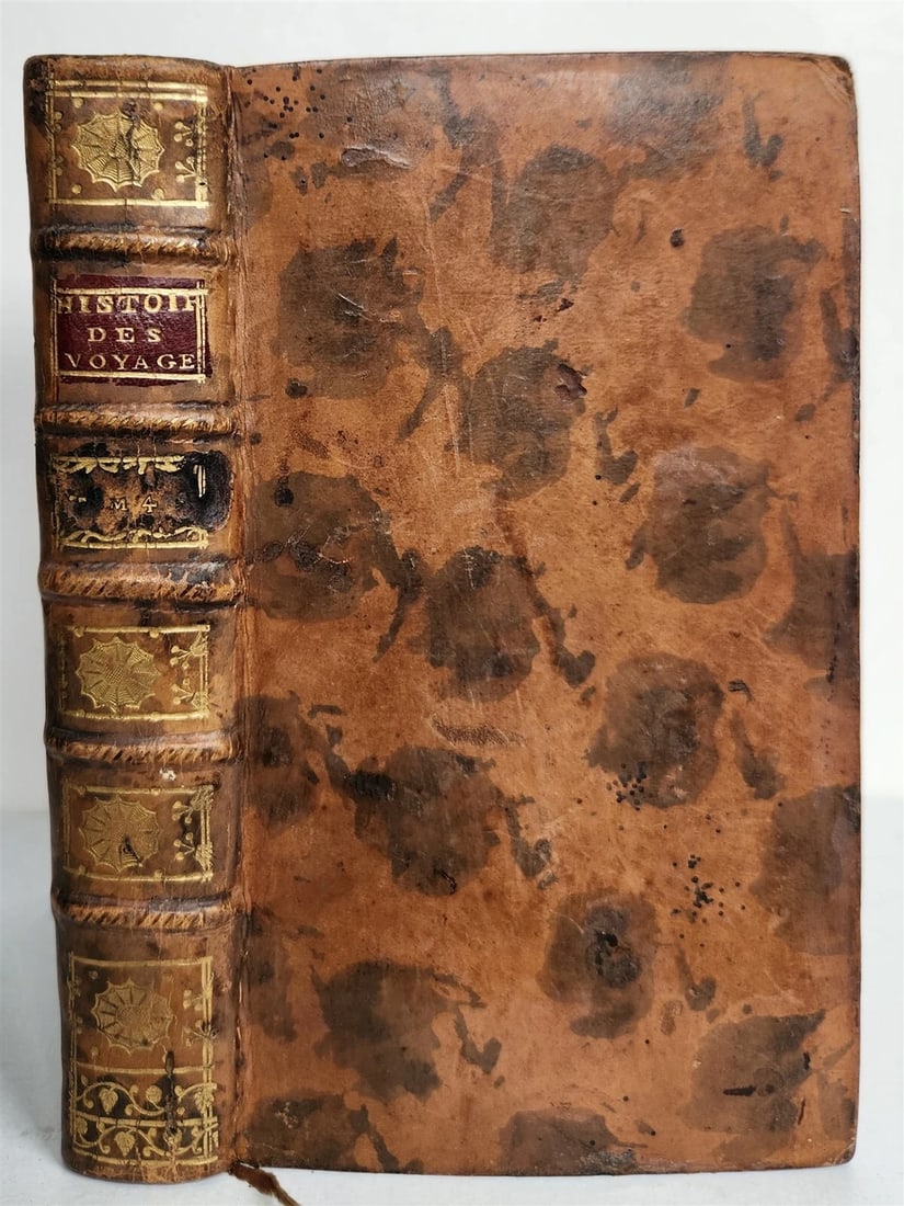 1752 HISTOIRE des VOYAGES antique Vol.49 SOUTH AMERICA & CANADA illustrated - 3