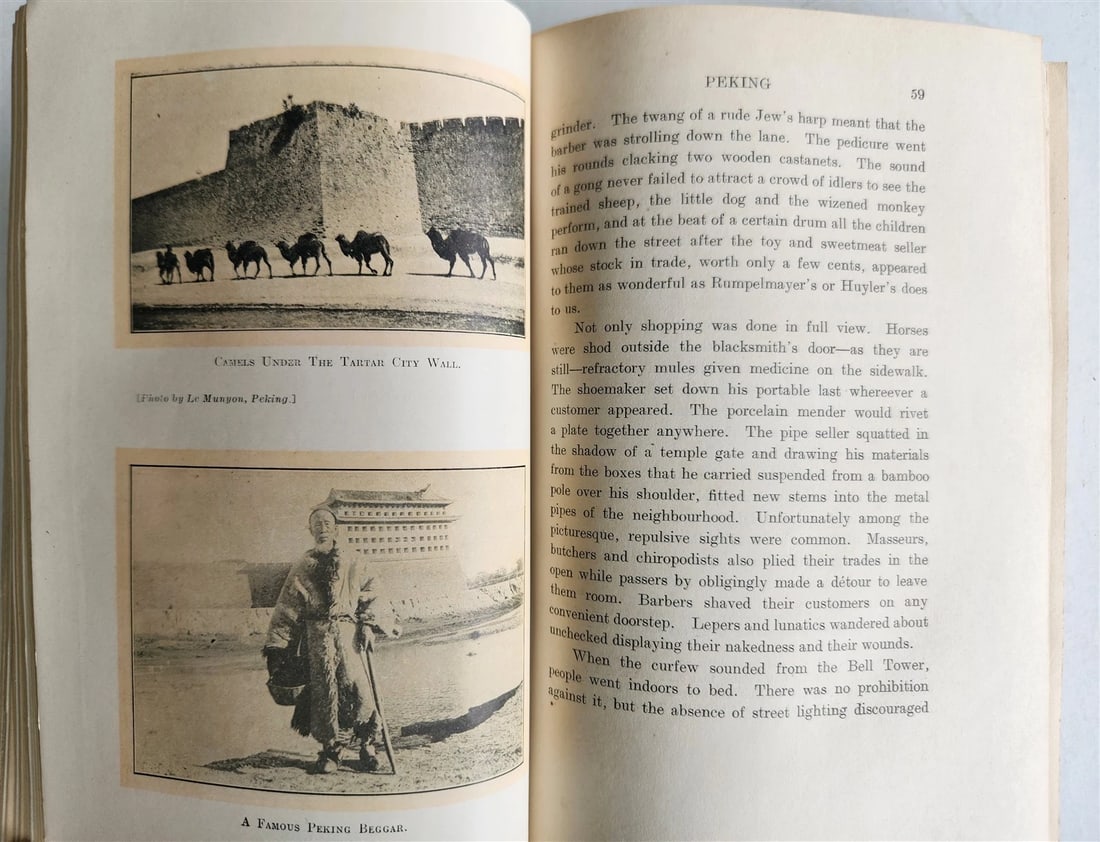1920 PEKING HISTORICAL & INTIMATE DESCRIPTION by JULIET BREDON antique CHINA - 3