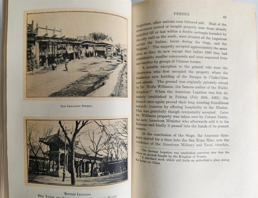 1920 PEKING HISTORICAL & INTIMATE DESCRIPTION by JULIET BREDON antique CHINA - 4