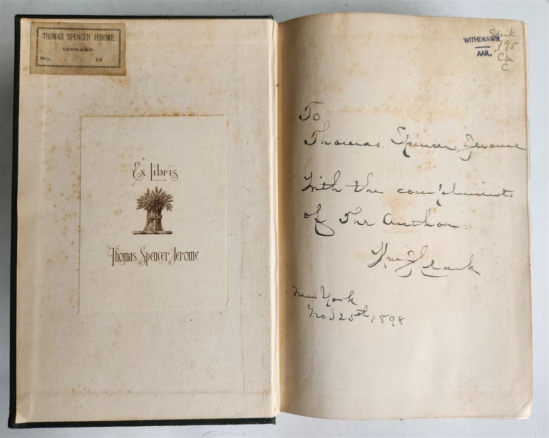 1898 COMMERCIAL CUBA by WILLIAM CLARK ILLUSTRATED SIGNED by AUTHOR ! antique - 4