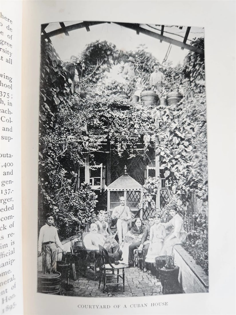 1898 COMMERCIAL CUBA by WILLIAM CLARK ILLUSTRATED SIGNED by AUTHOR ! antique - 6