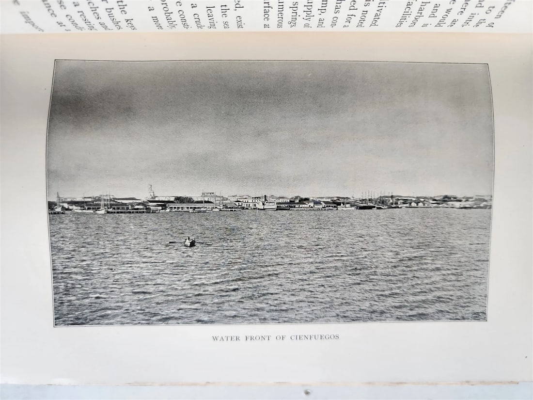 1898 COMMERCIAL CUBA by WILLIAM CLARK ILLUSTRATED SIGNED by AUTHOR ! antique - 7