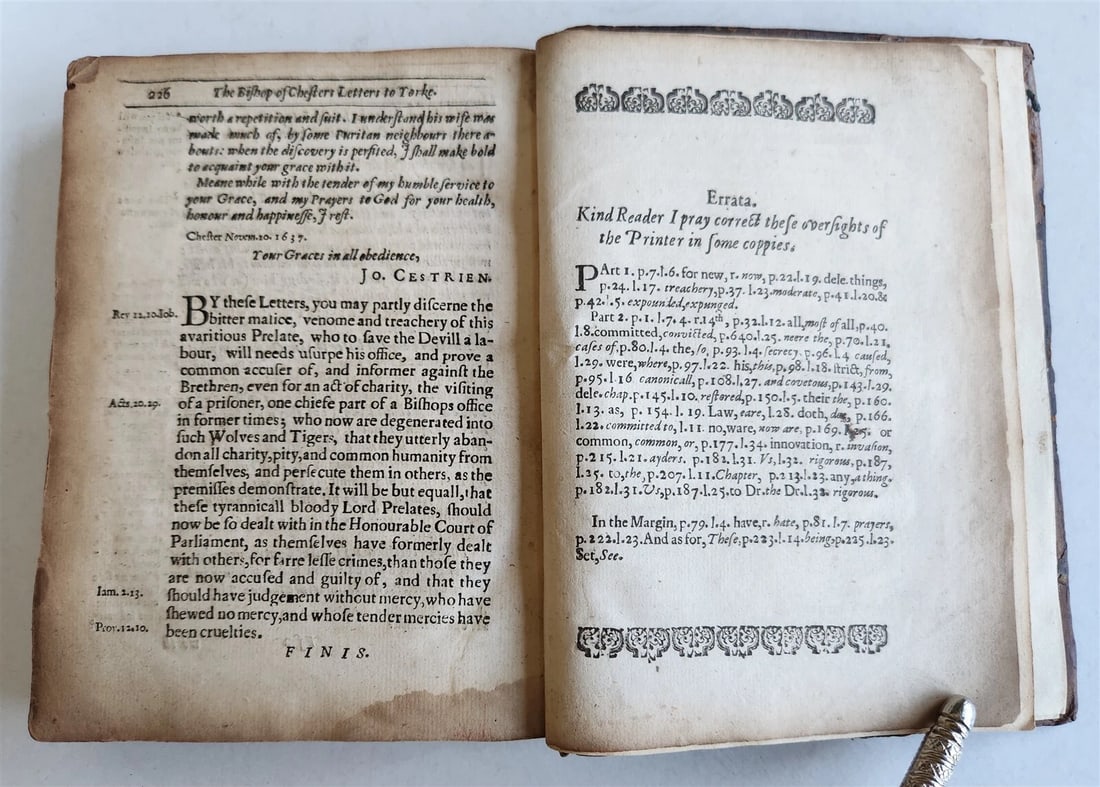 1641 NEW DISCOVERY of PRELATES TYRANNY antique in ENGLISH - 3