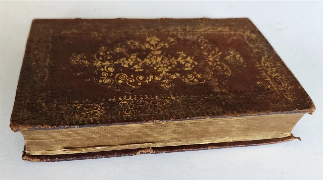 1733 AUGSBURG GERMANY CHURCH HISTORY antique FINE BINDING ILLUSTRATED w/PLATES - 5