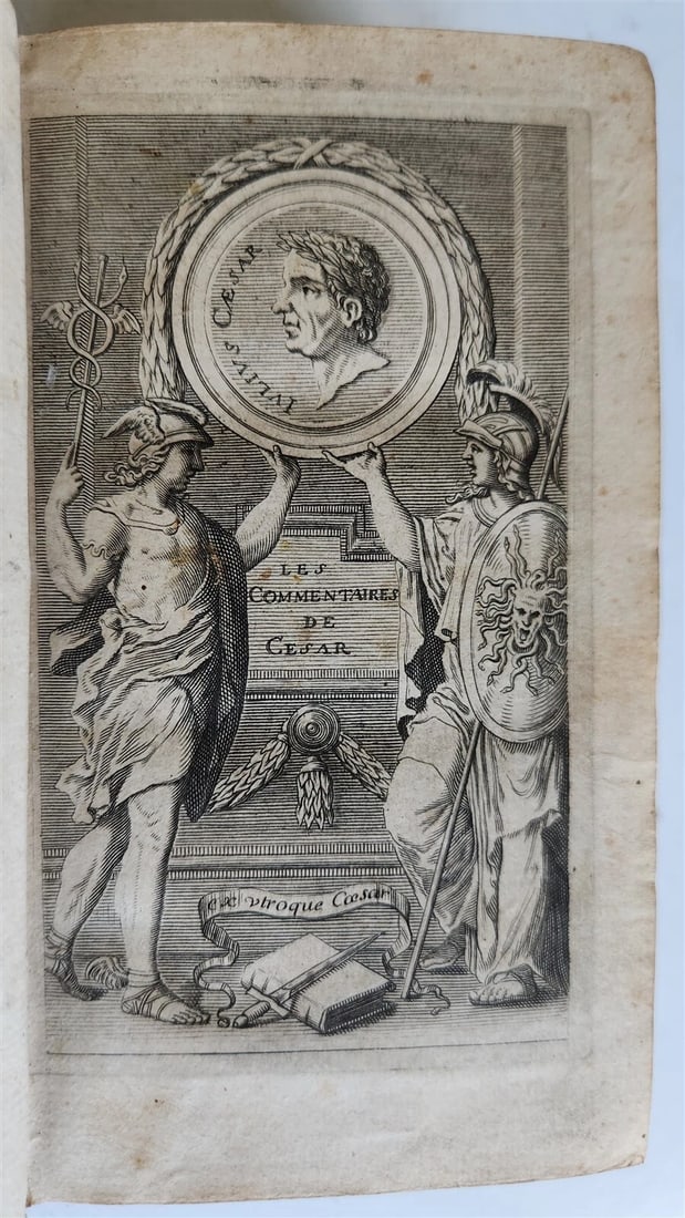 1670 IULIUS CAESAR antique ILLUSTRATED Les Commentaires de Cesar (1 of 6)