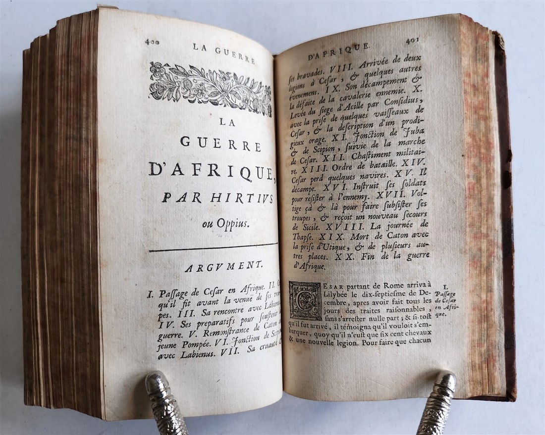 1670 IULIUS CAESAR antique ILLUSTRATED Les Commentaires de Cesar - 6