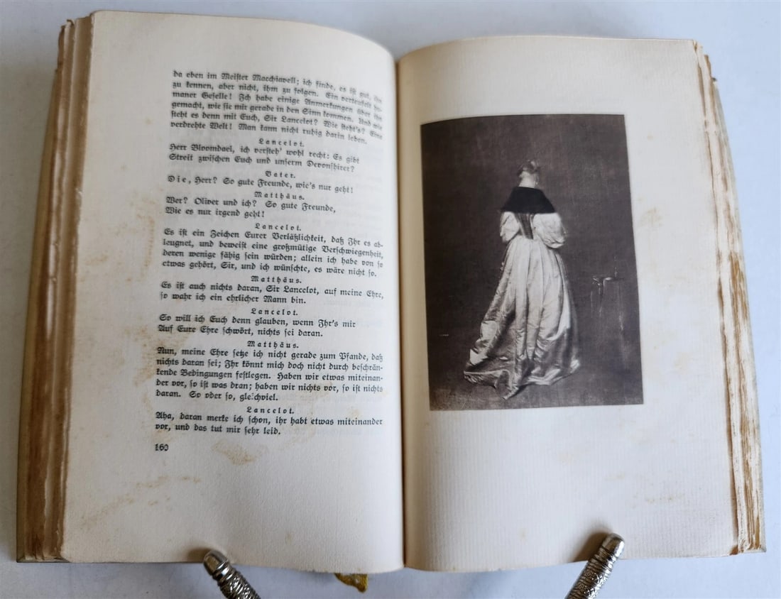 1922 UNKNOWN SHAKSPEARE antique FINE VELLUM BINDING illustrated LIMITED EDITION - 16