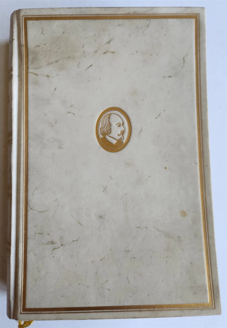 1922 UNKNOWN SHAKSPEARE antique FINE VELLUM BINDING illustrated LIMITED EDITION - 2