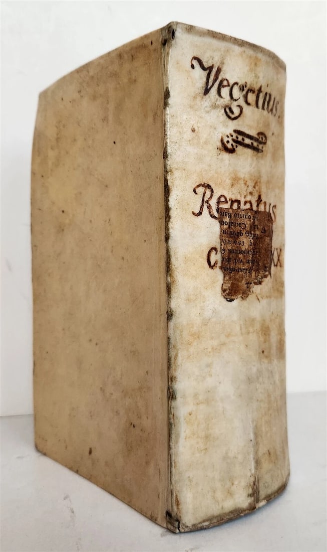 1670 MILITARY HISTORY ILLUSTRATED antique VELLUM BOUND - 3