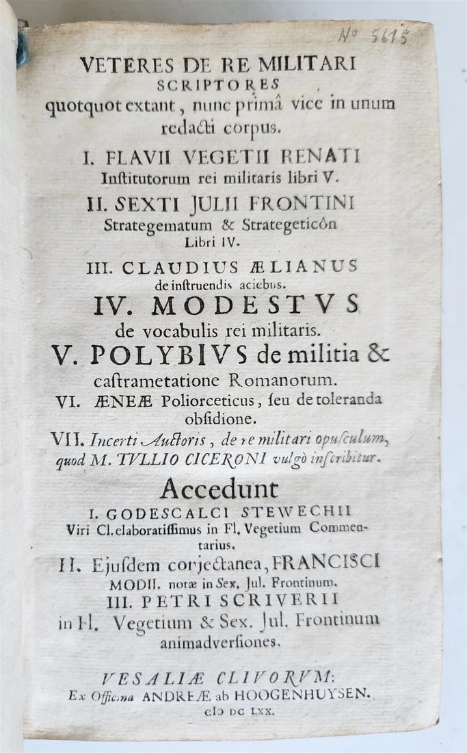 1670 MILITARY HISTORY ILLUSTRATED antique VELLUM BOUND - 4