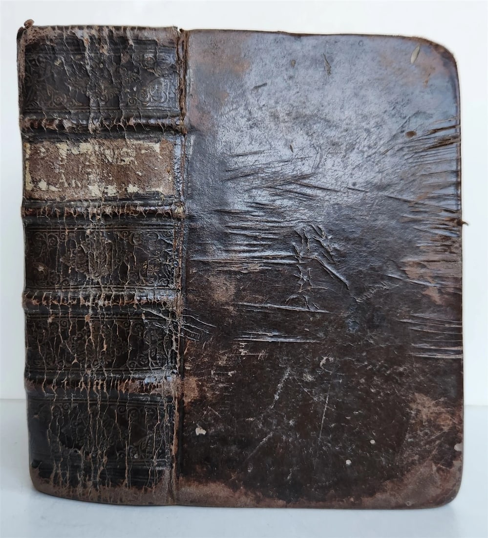 1724 ILLUSTRATED POLITICAL NOVEL antique Joannis Barclaii Argenis - 3