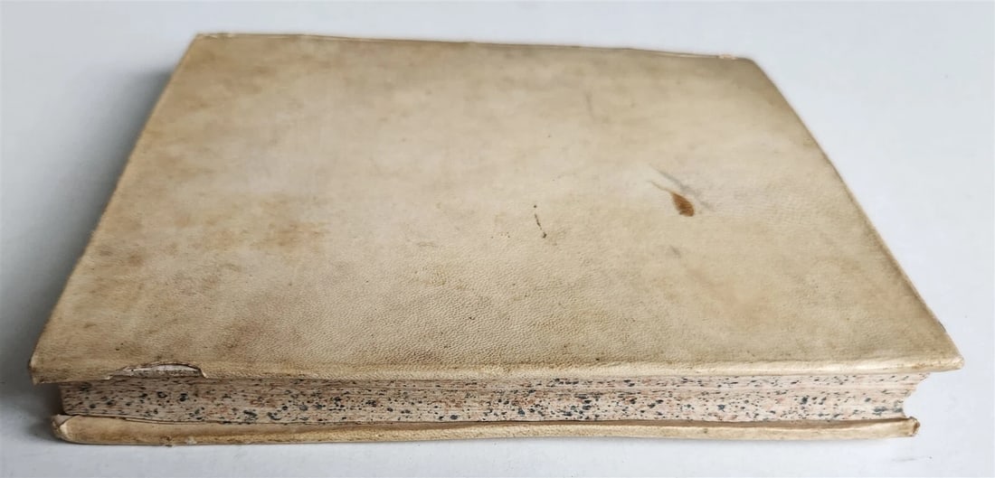 1734 PROSE SACRE antique vellum bound in ITALIAN - 3