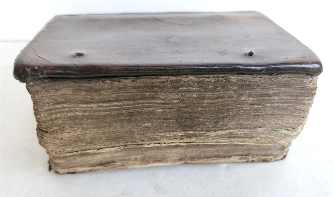 1641 BIBLE in ENGLISH antique New Testament LONDON BARKER & assigns of JOHN BILL - 3