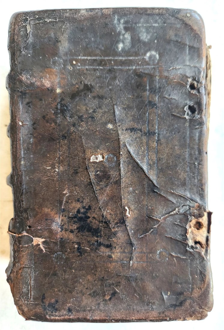 1634 BIBLE in ENGLISH antique New Testament LONDON BARKER & assigns of JOHN BILL - 4