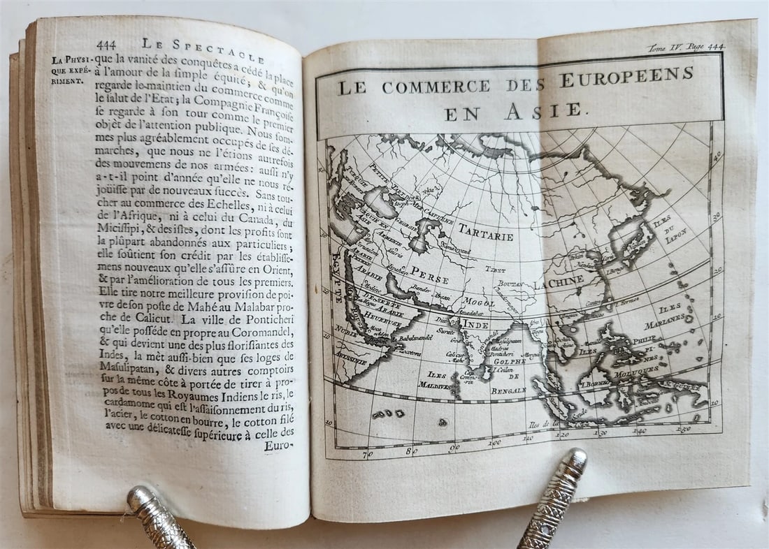 1739 SPECTACLE DE LA NATURE antique ILLUSTRATED w/ ASTRONOMY PLATES & MAPS - 16