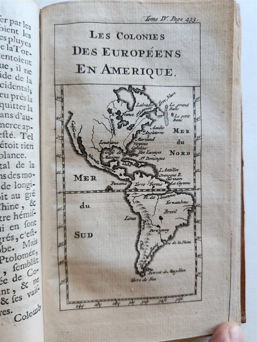 1739 SPECTACLE DE LA NATURE antique ILLUSTRATED w/ ASTRONOMY PLATES & MAPS - 17