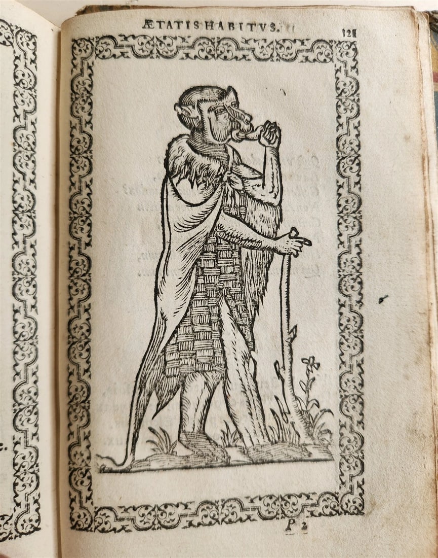 1572 FAMOUS COSTUME WORK Jacobi Sluperii antique ILLUSTRATED w/119 WOODCUTS RARE - 16