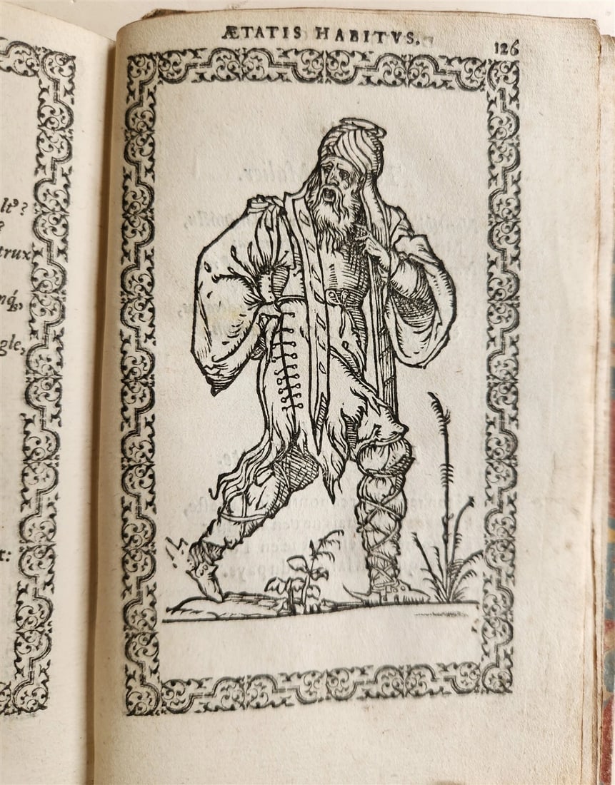 1572 FAMOUS COSTUME WORK Jacobi Sluperii antique ILLUSTRATED w/119 WOODCUTS RARE - 18