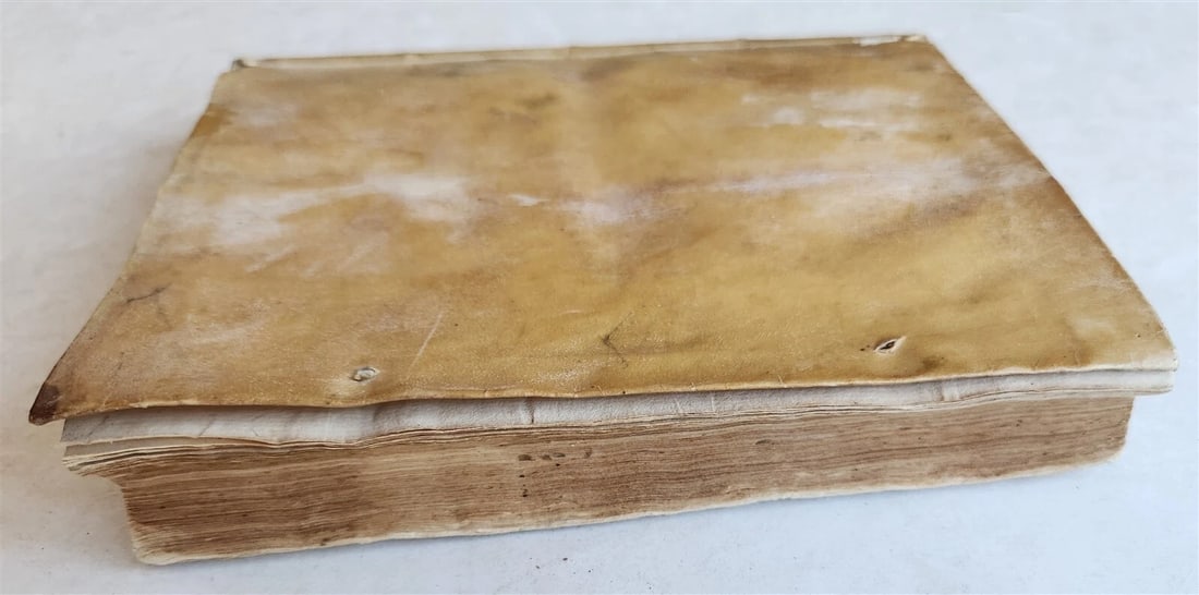 1599 THEOLOGICAL MATHEMATICAL NATURAL WORK AGAINST JEWS HERETICS antique VELLUM - 3